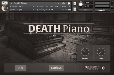 Death Piano GUI 1