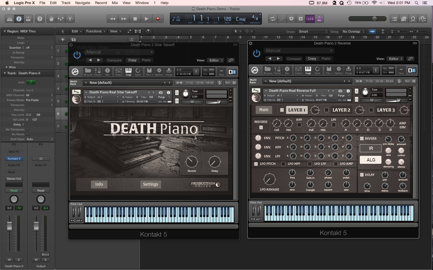 kontakt free library piano